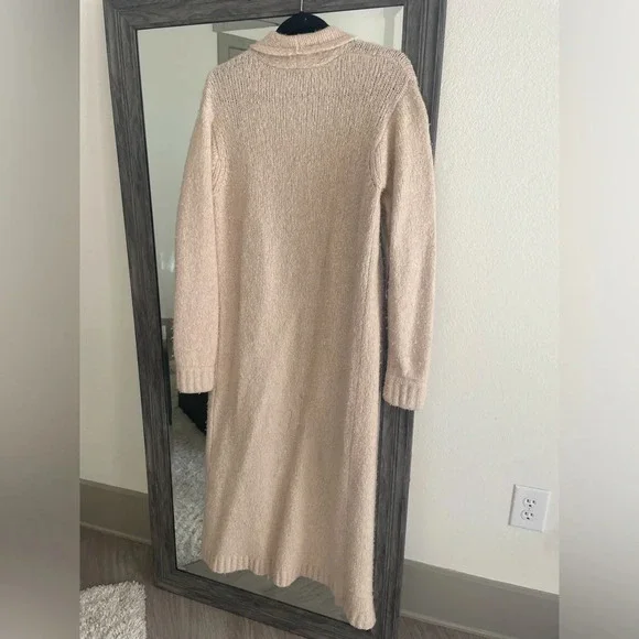 L’academie wool chantel long cream cardigan - Picture 4 of 5